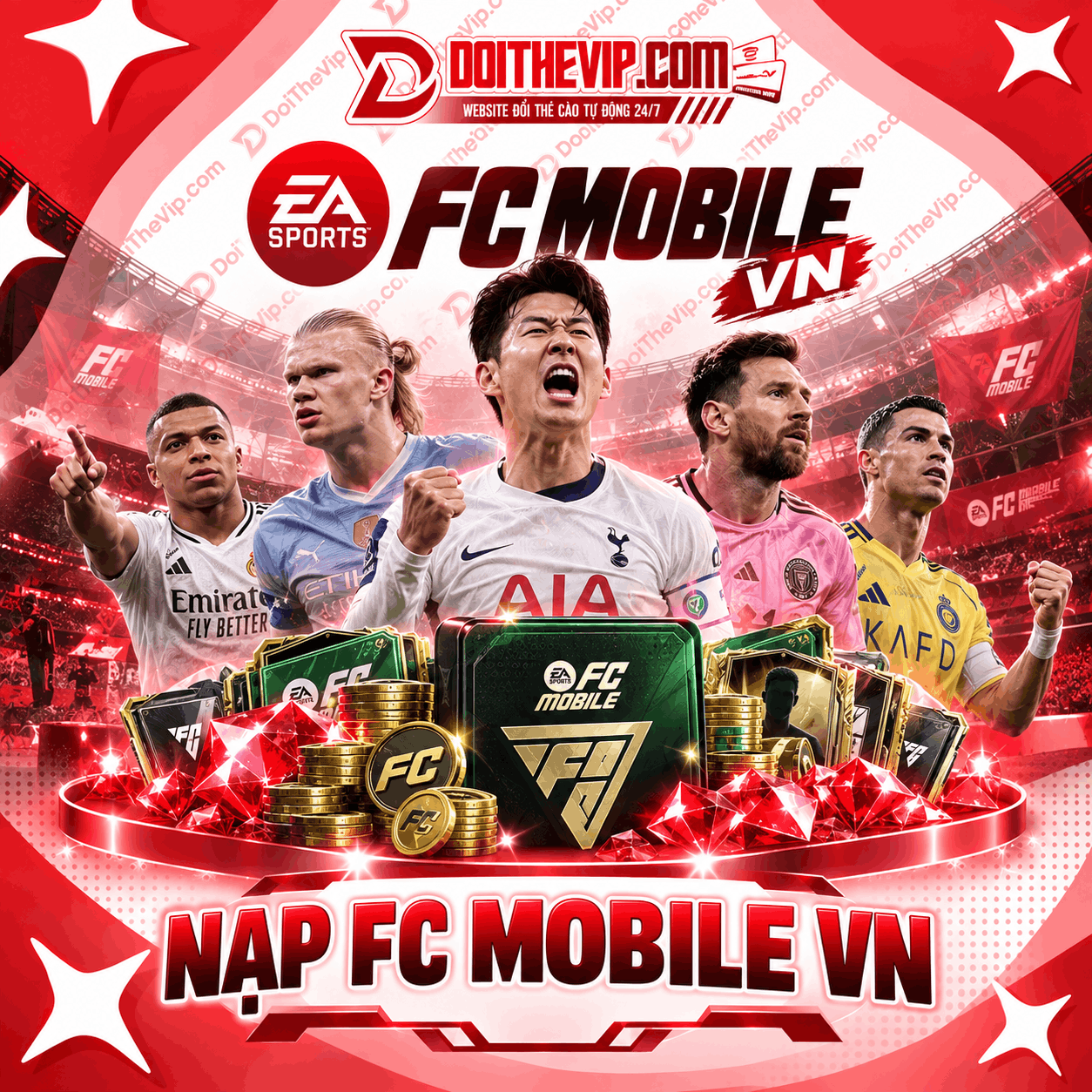 Nạp FC Mobile VN (Đăng Ký Garena)